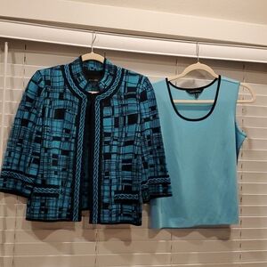 Ming Wang jacket and top size M
